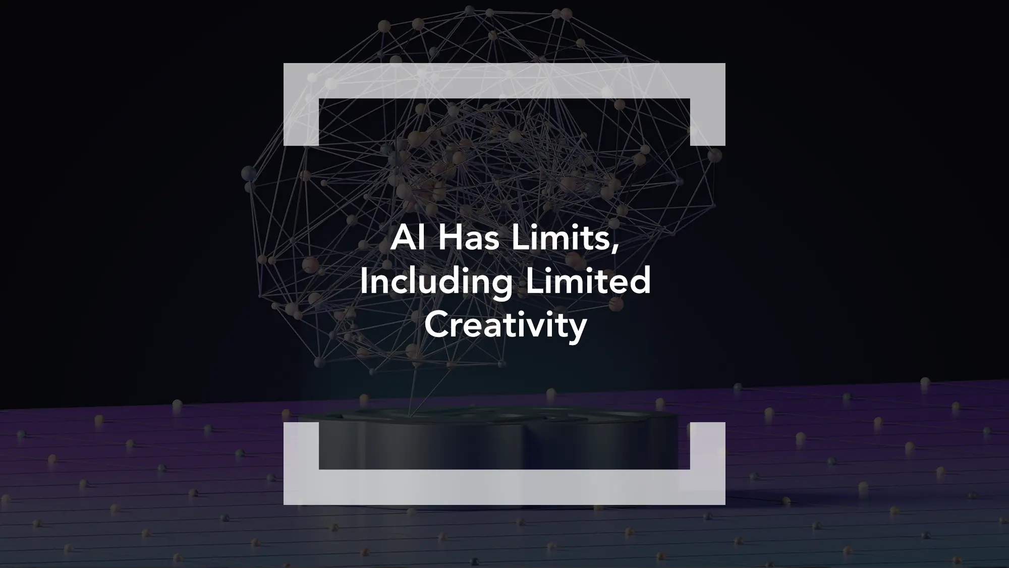 AI Has Limits, Including Limited Creativity 