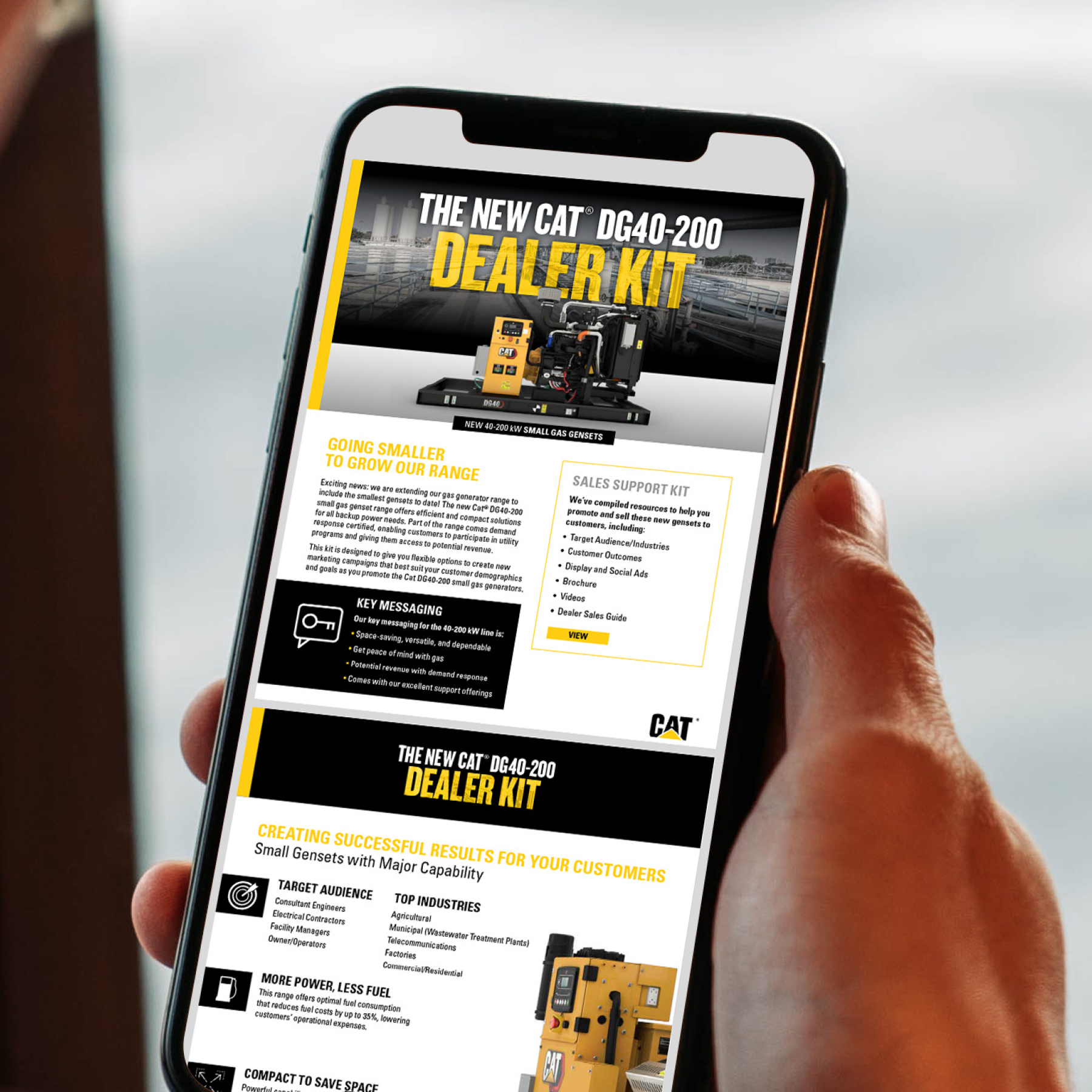 CAT® DG40-200 CAMPAIGN