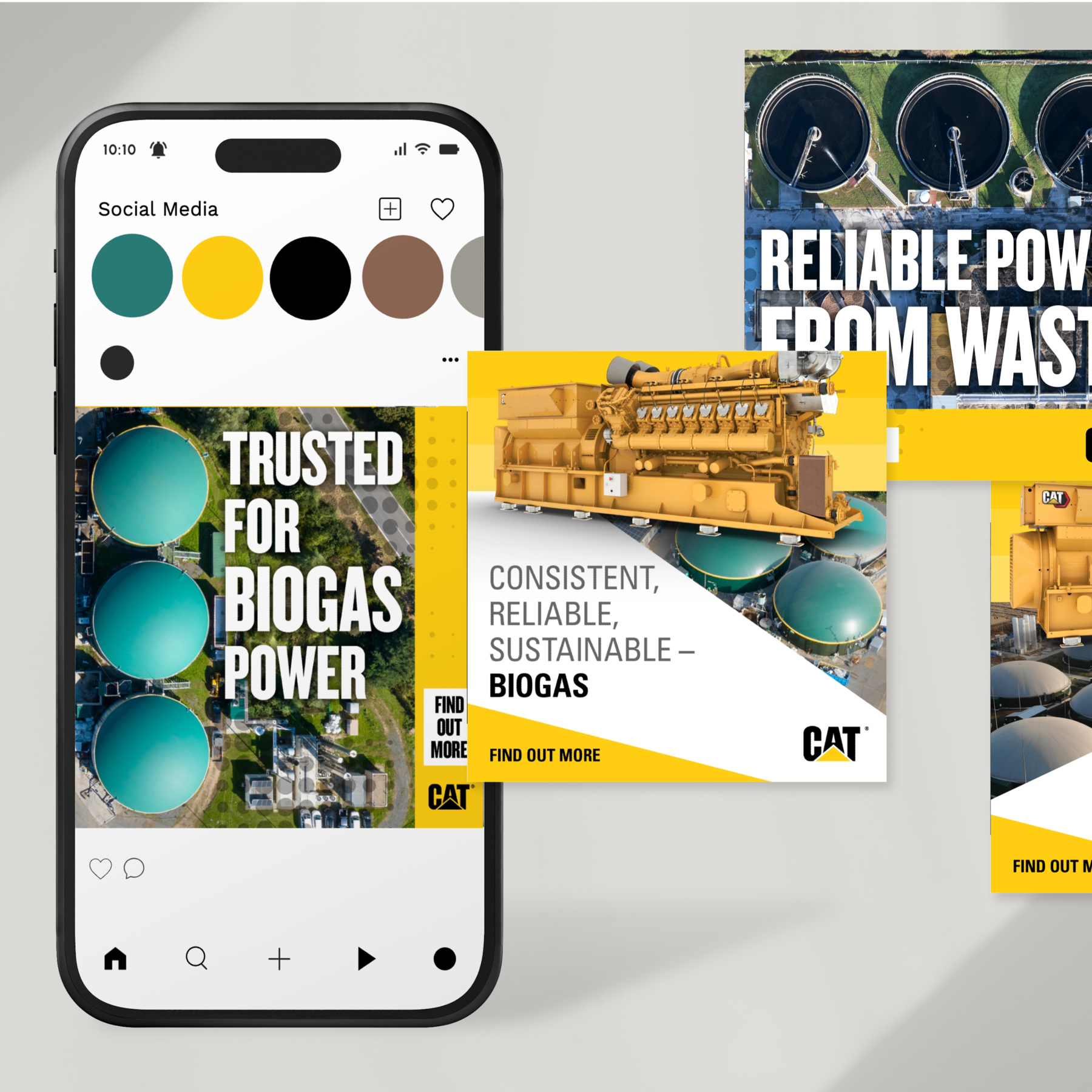 CAT® BIOGAS AD CAMPAIGN