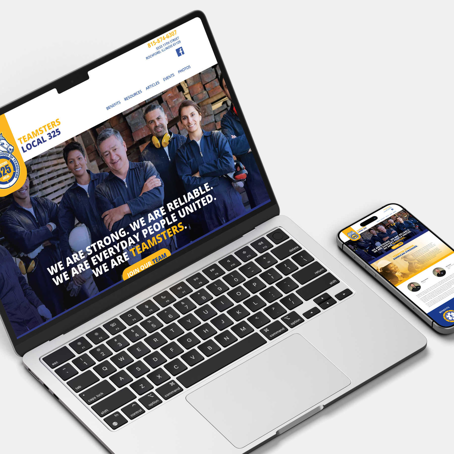 TEAMSTERS LOCAL 325 WEBSITE