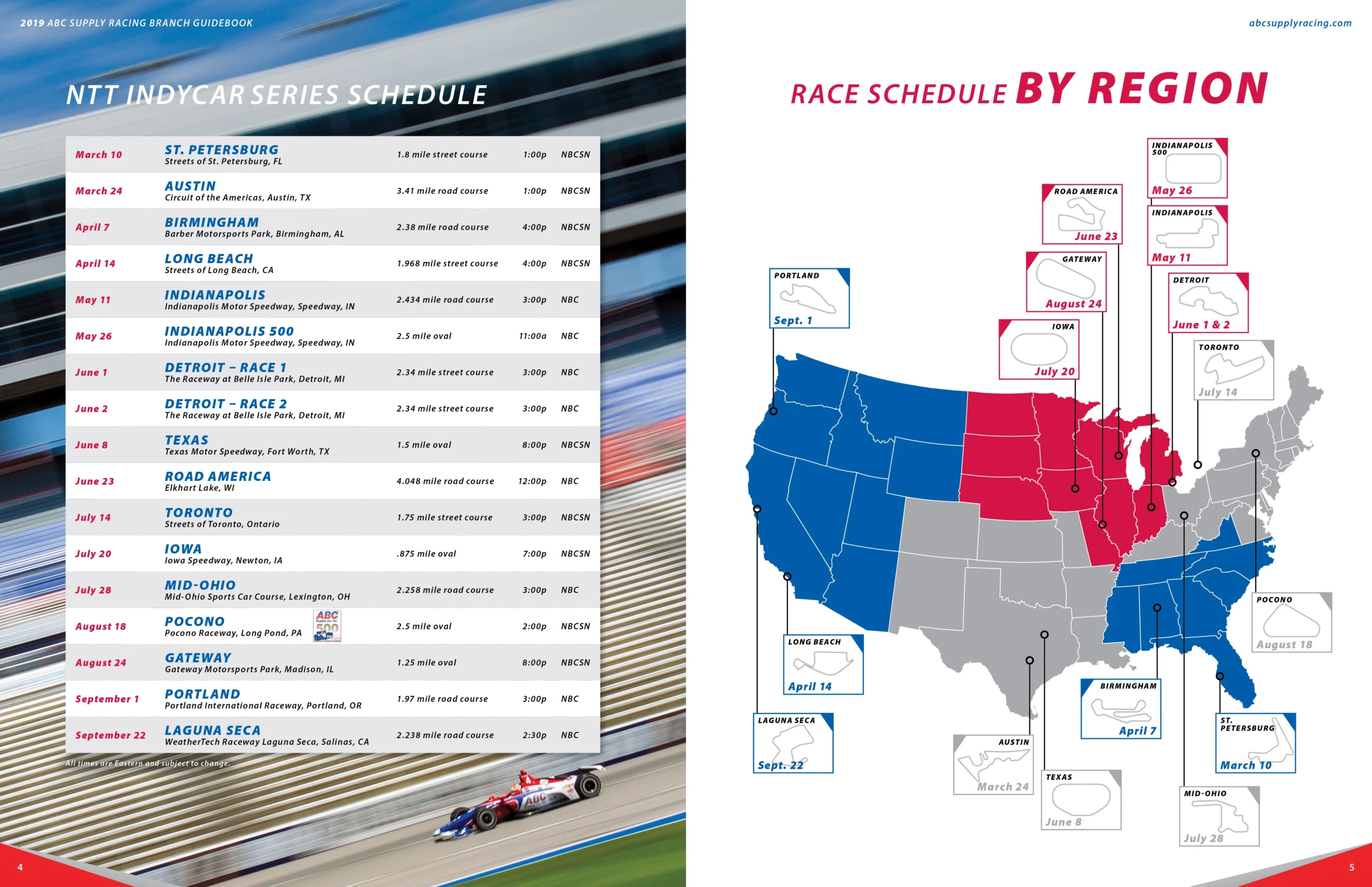 ABC Racing Guide Book